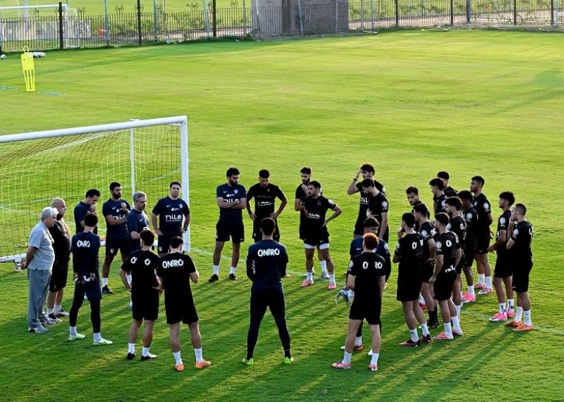 بانزا والدباغ وكايد يشاركون في تدريبات الزمالك الجماعية بانزا والدباغ وكايد يشاركون في تدريبات الزمالك الجماعية